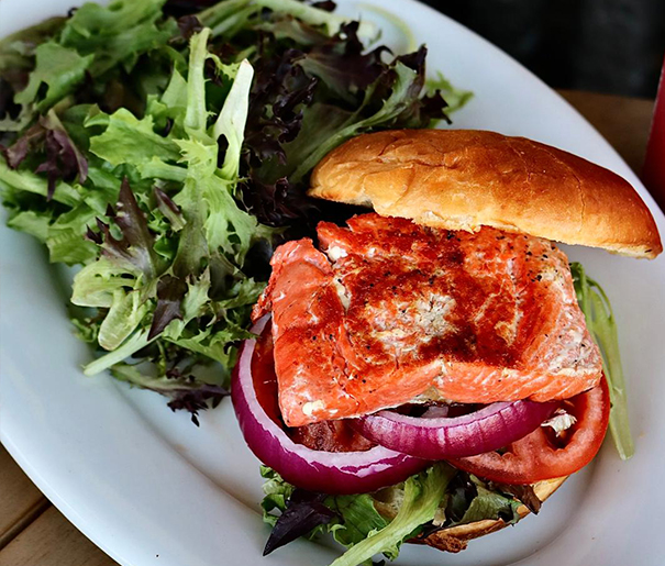 Signature seafood dish